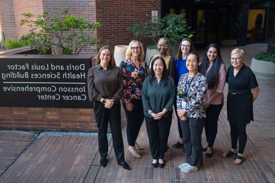 Members of the UCLA Jonsson Cancer Center Justice, Equity, Diversity & Inclusion team