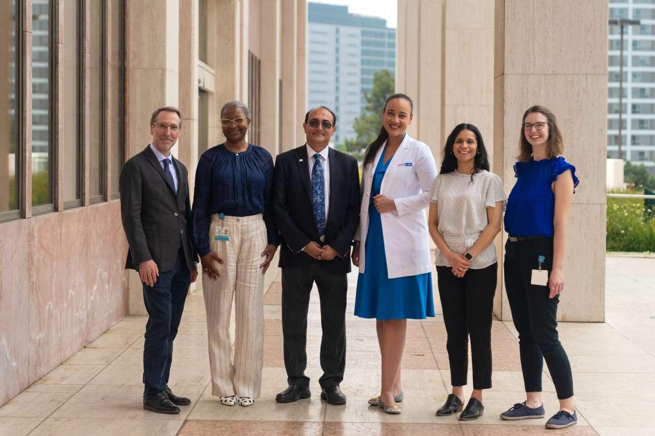 Members of the UCLA Jonsson Cancer Center Justice, Equity, Diversity & Inclusion team